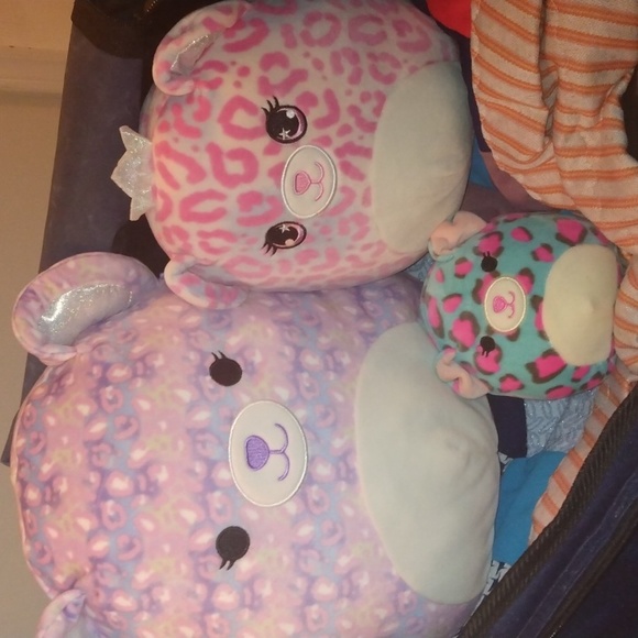 Kellytoy Other - Dallas 12 "+Brandi mystery  bag 7.5"+Chelsea Cheetah 5" squishmallow New